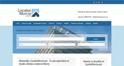 Desktop Screenshot of localesmurcia.com